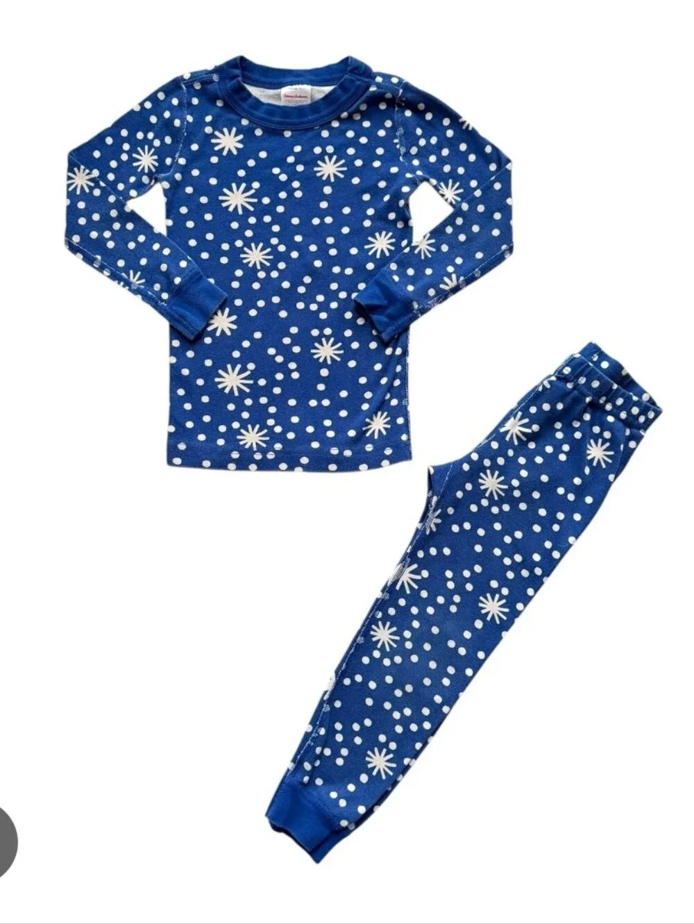 Hanna Andersson Blue Snowflake Pajama Set